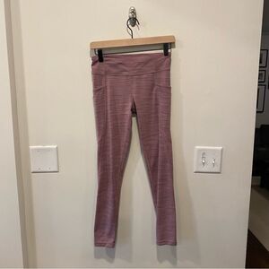 Athleta girl stash your treasure tight girls size 14 leggings mauve
